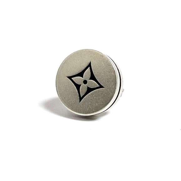 LOUIS VUITTON Silver Earrings - Picture 1 of 9